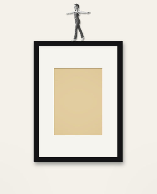 Balancing Act – Nipped Out framed wall art