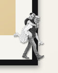 Carry Me – Nipped Out framed wall art (detail)