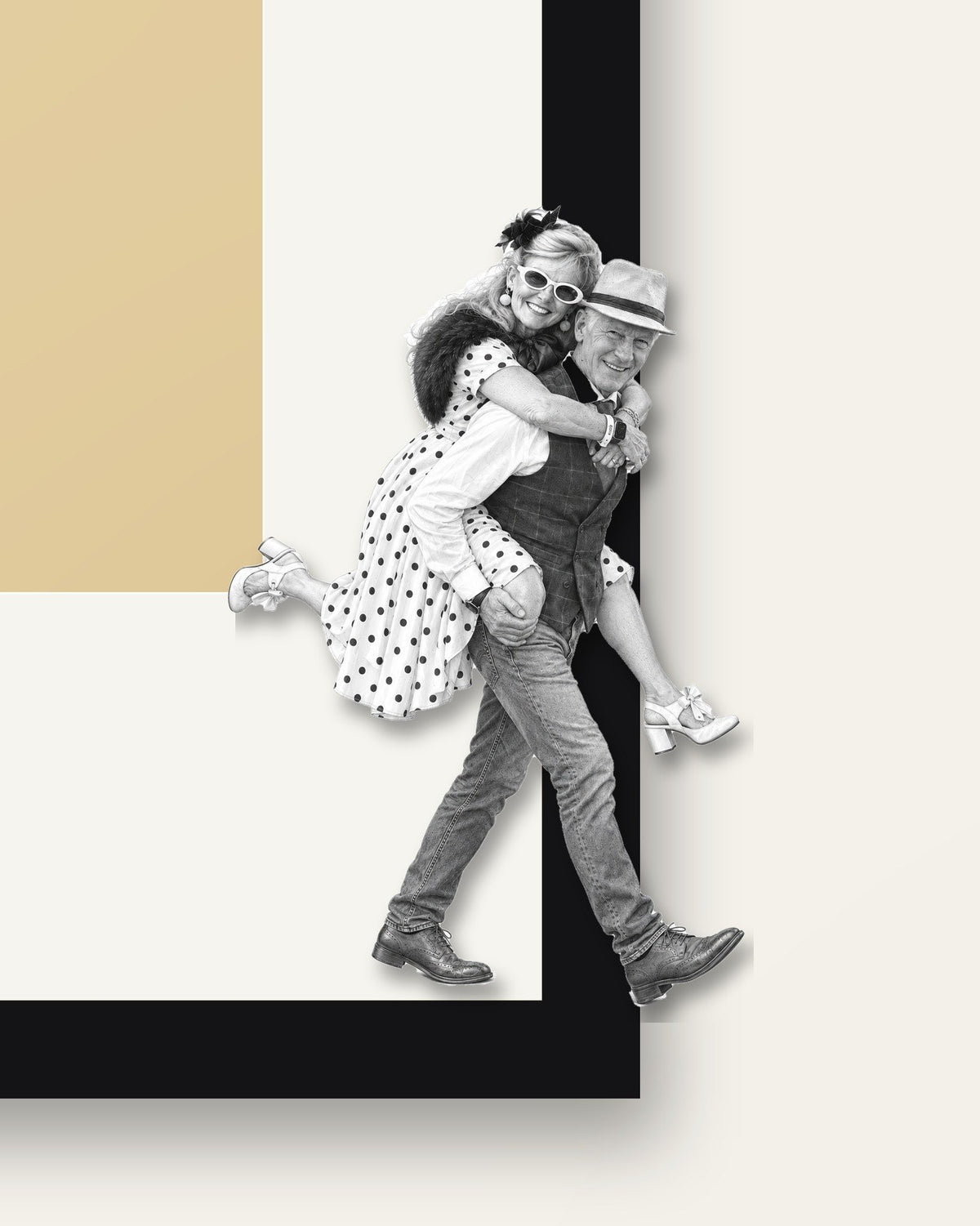 Carry Me – Nipped Out framed wall art (detail)