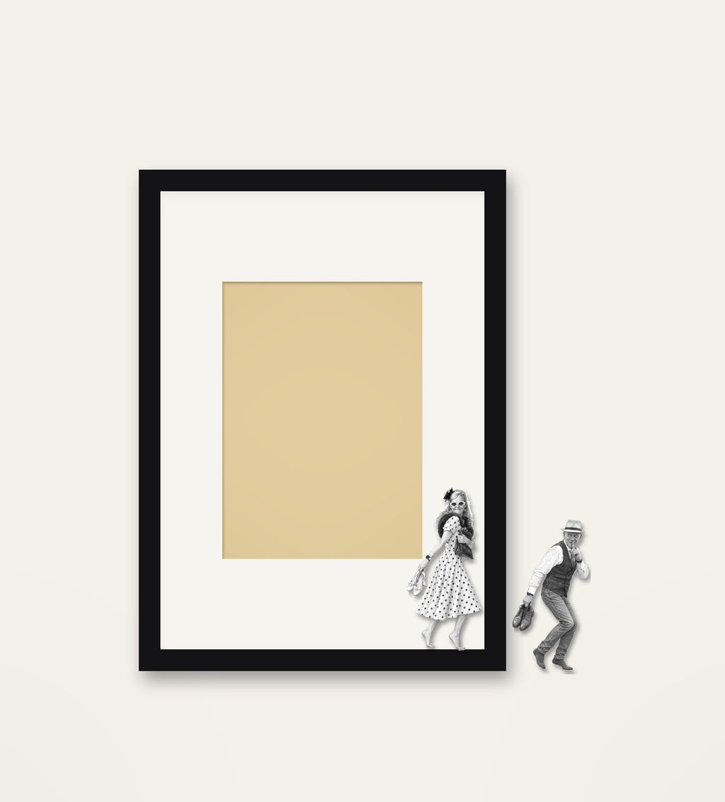 French Exit – Nipped Out framed wall art