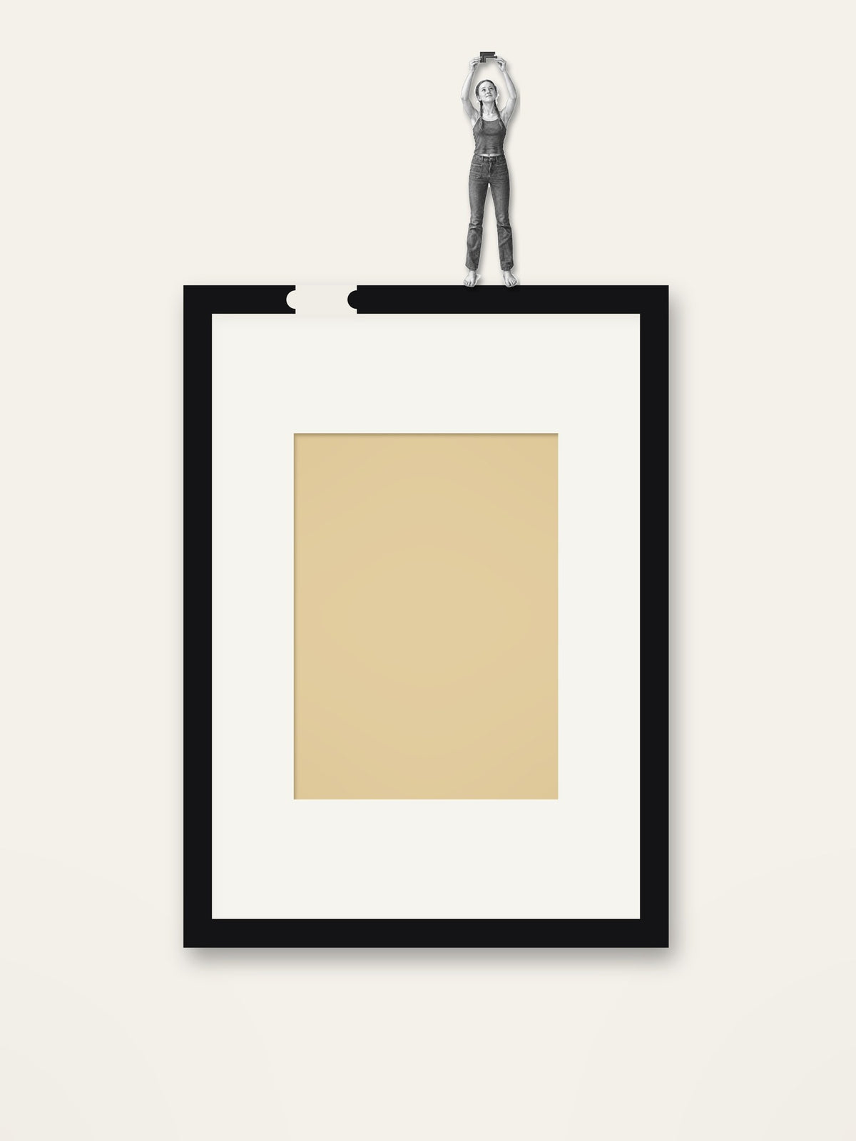 Missing Piece – Nipped Out framed wall art