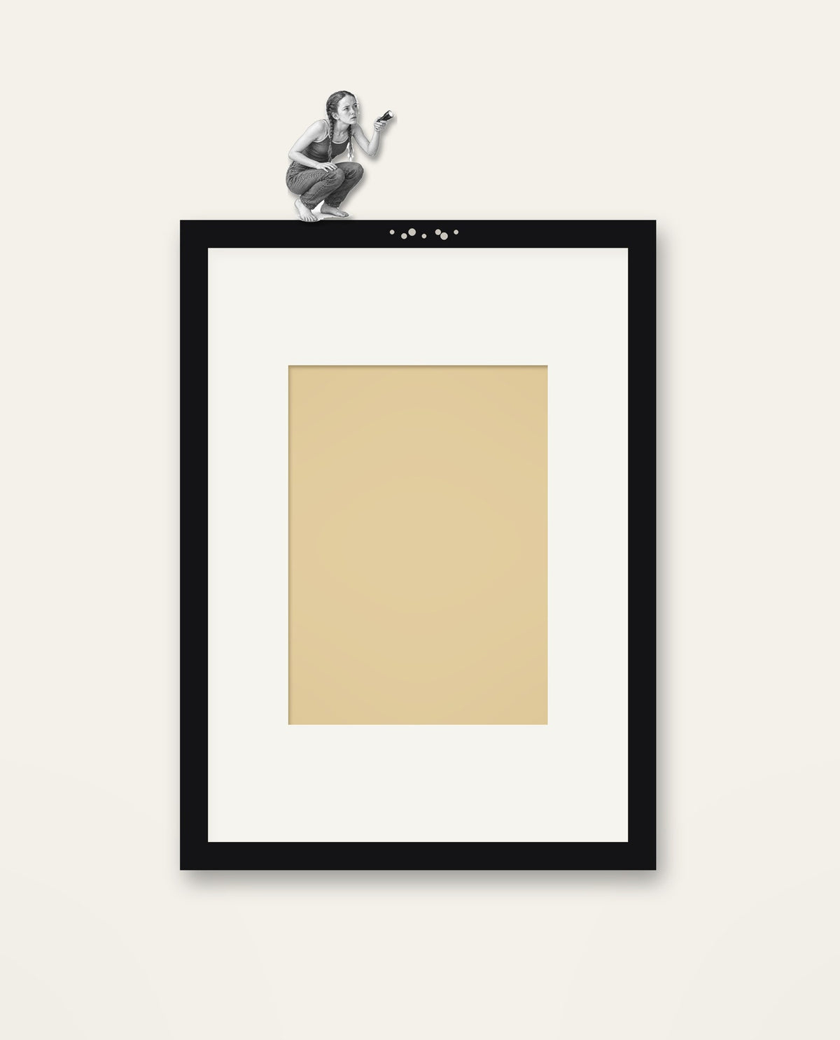 Woodworm – Nipped Out framed wall art
