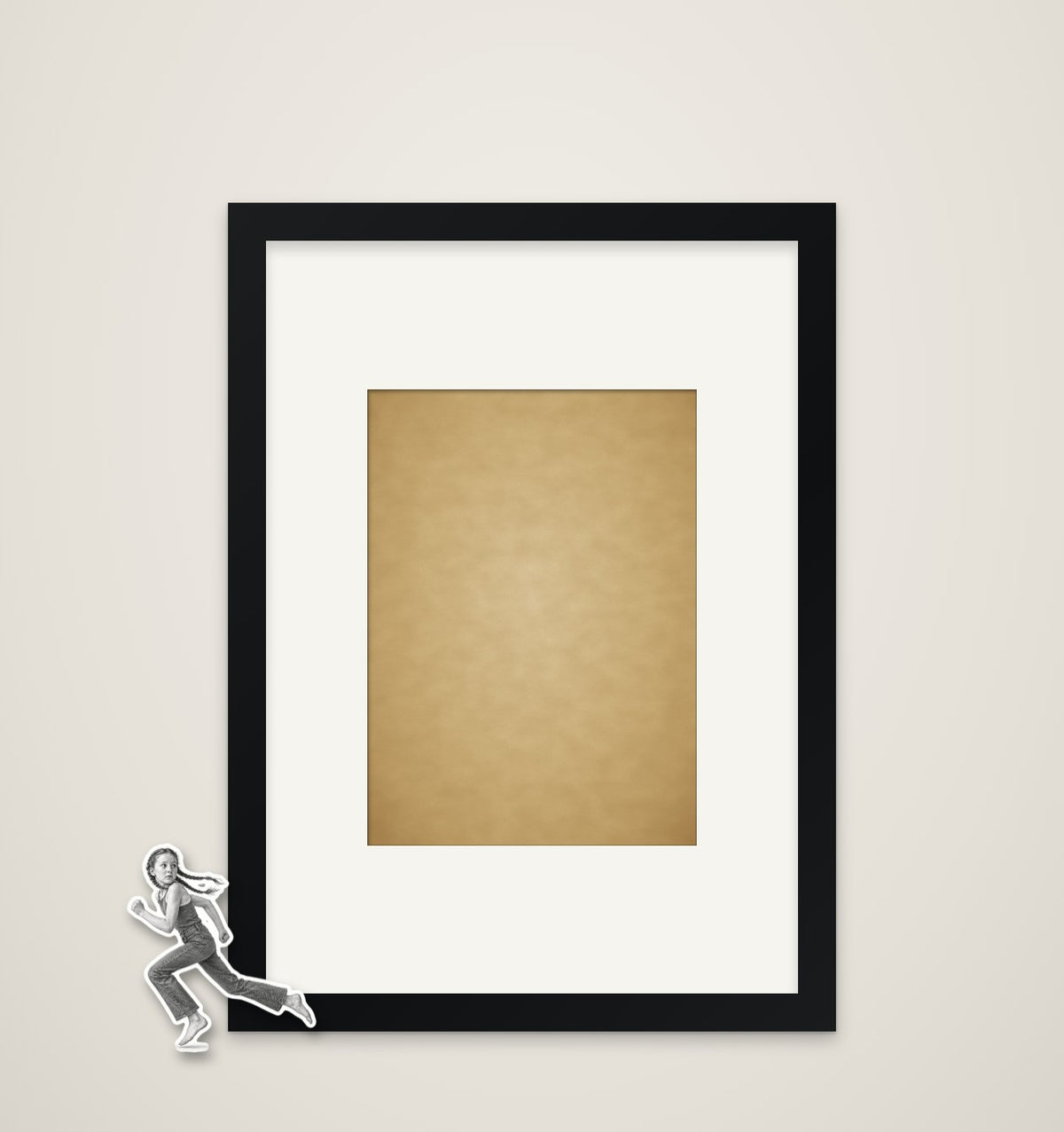 Gone – Nipped Out framed wall art