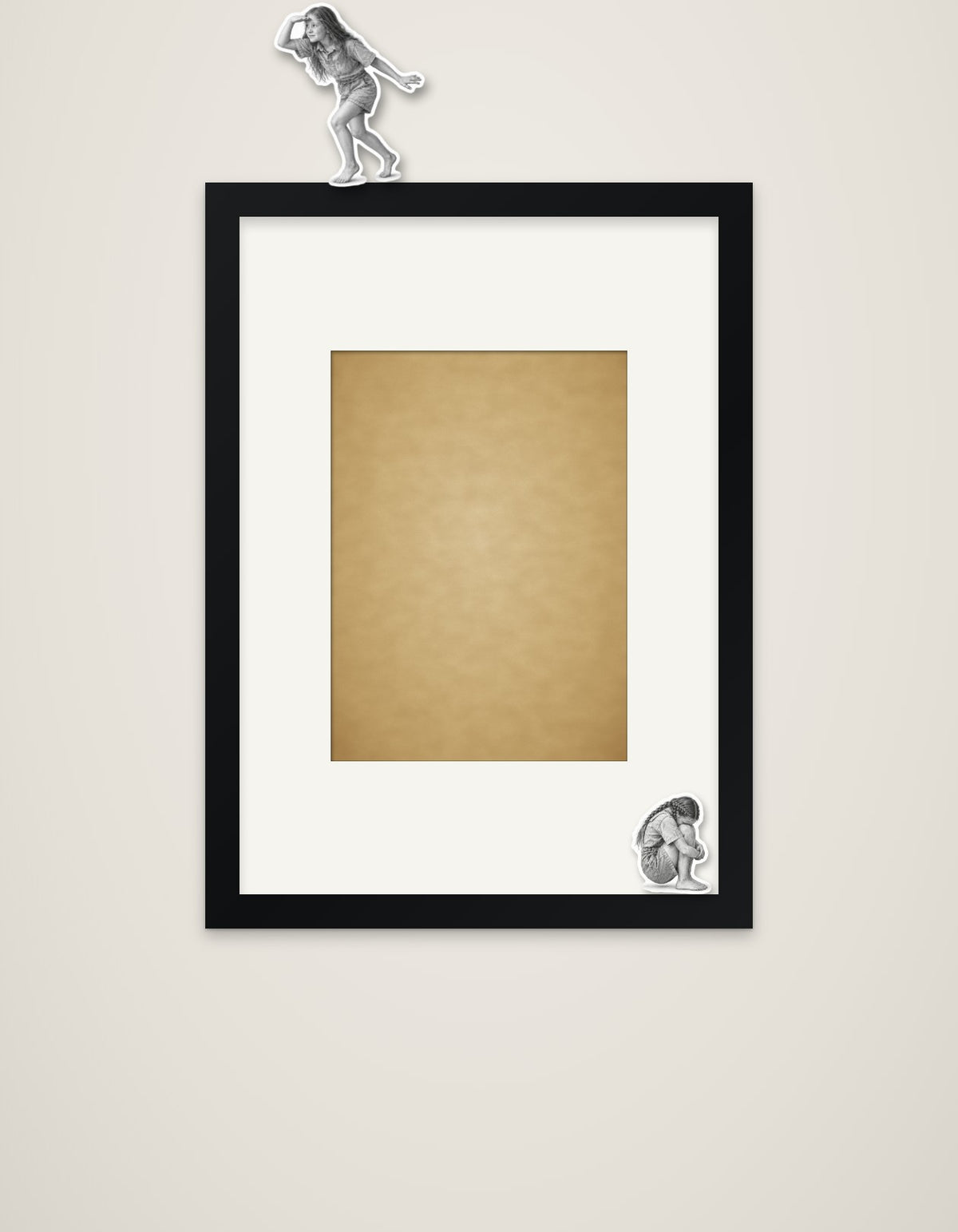 Hide and Seek – Nipped Out framed wall art