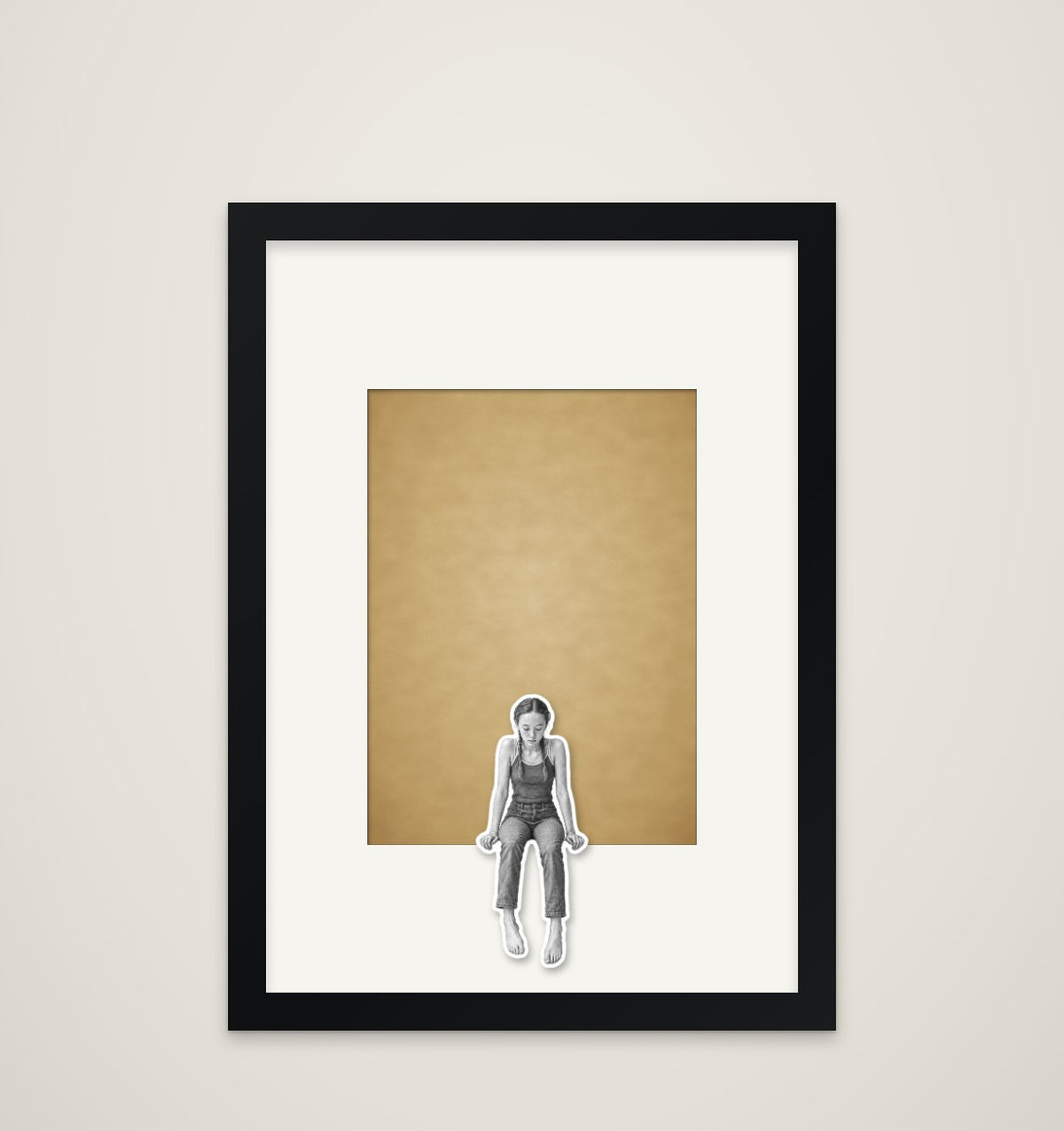 Sit Tight – Nipped Out framed wall art